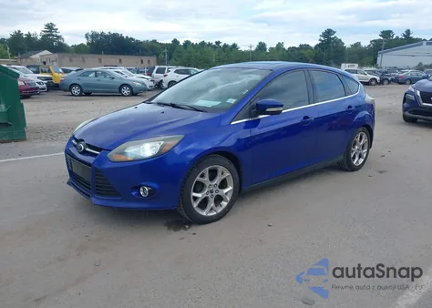 2014 Ford Focus Titanium z USA, uszkodzony, nr VIN 1FADP3N20EL308676